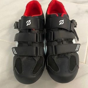 Peloton Size 44 shoes with cleats